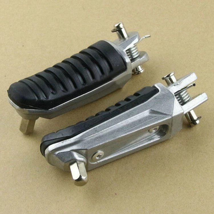 Front Rider Footrest Foot Pegs For Suzuki GSXR250 GW250 Hayabusa GSX1300R 99-17 Foto 2 de 2