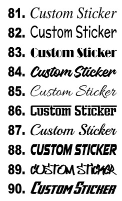 Adesivi Decal Personalizzati Con Testo Hologramma Chrome Rosa - Foto 3