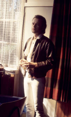 Eelco Gelling Dutch rock band Golden Earring poses studio Holland - Old Photo 1