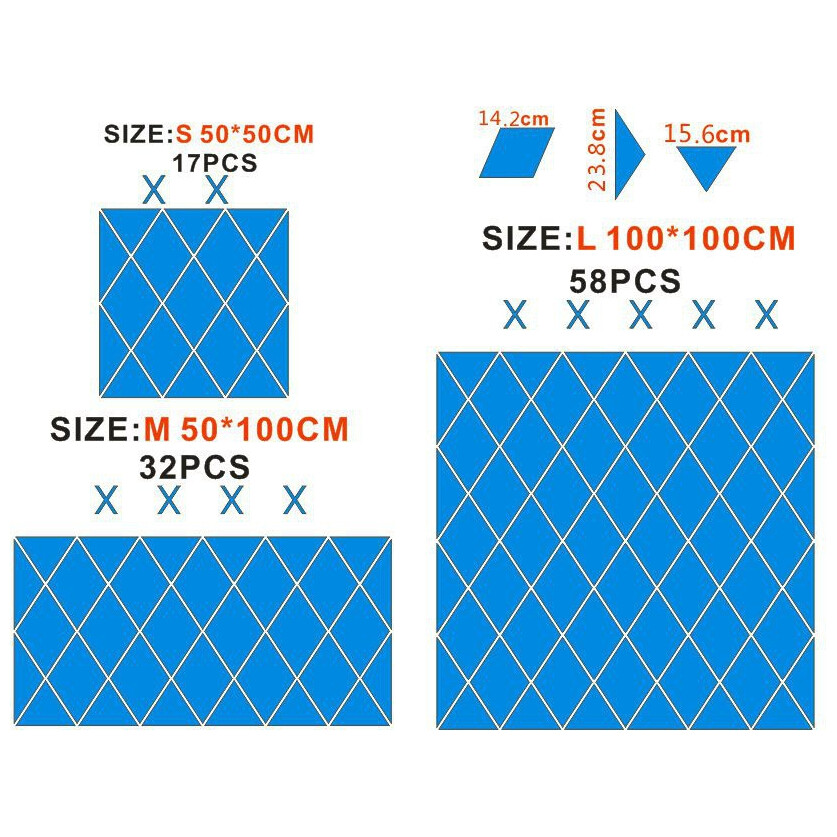 3d-removable-mirror-wall-stickers-diamonds-triangles-acrylic-wall