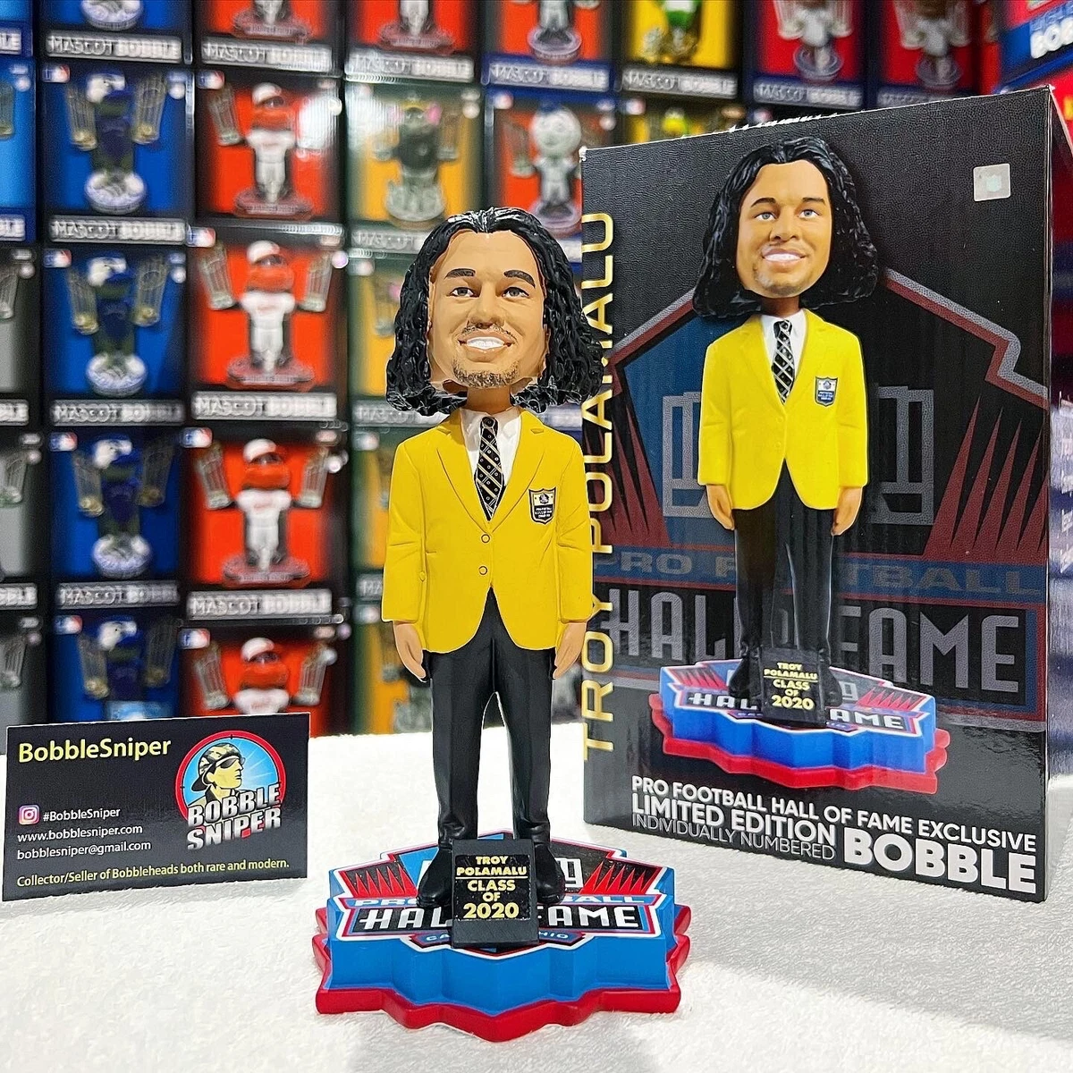 Troy Polamalu NFL Bobbleheads for sale | eBay