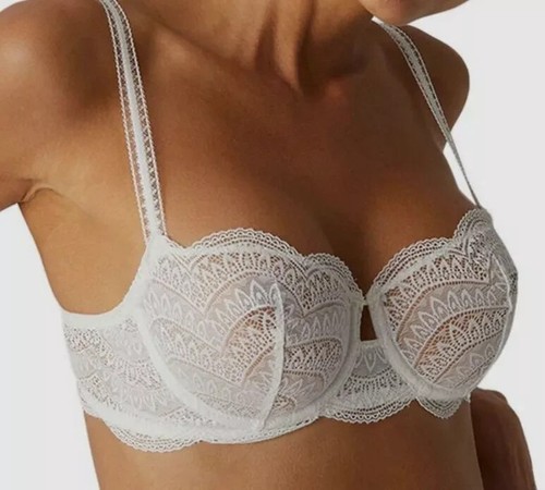 Simone Perele 12V330 Karma Demi Unlined Underwire Bra US Size 32 B - Picture 2 of 7