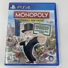 Monopoly Family Fun Pack (Sony PlayStation 4) Tests Working W/ Insert