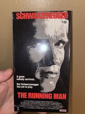 The Running Man (VHS, 1999) Arnold Schwarzenegger - Brand New