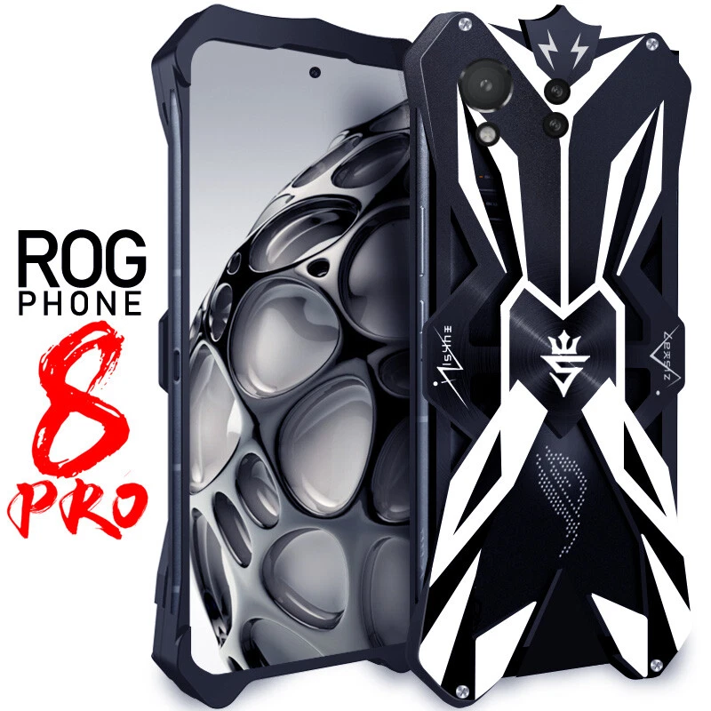 Powerful Aluminum Metal Armor Shockproof Back Case For ASUS  ROG Phone 8 Pro / 8 - Picture 1 of 9