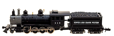 N MDC Roundhouse 8002 2-8-0 Denver & Rio Grande Western Locomotive