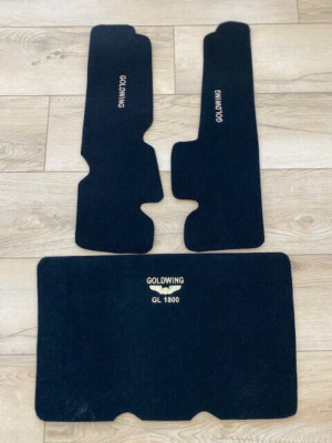 Emborderd Honda Gold Wing GL1800 Trunk & Saddlebag Mat Set liners 2001-2010