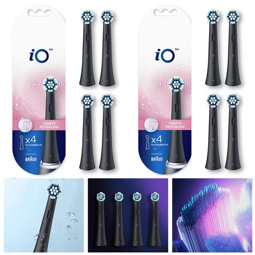 Oral-B iO 4-Pack Toothbrush Replacement Head Gentle Clean -Genuine NEW - Imagen 4 de 10