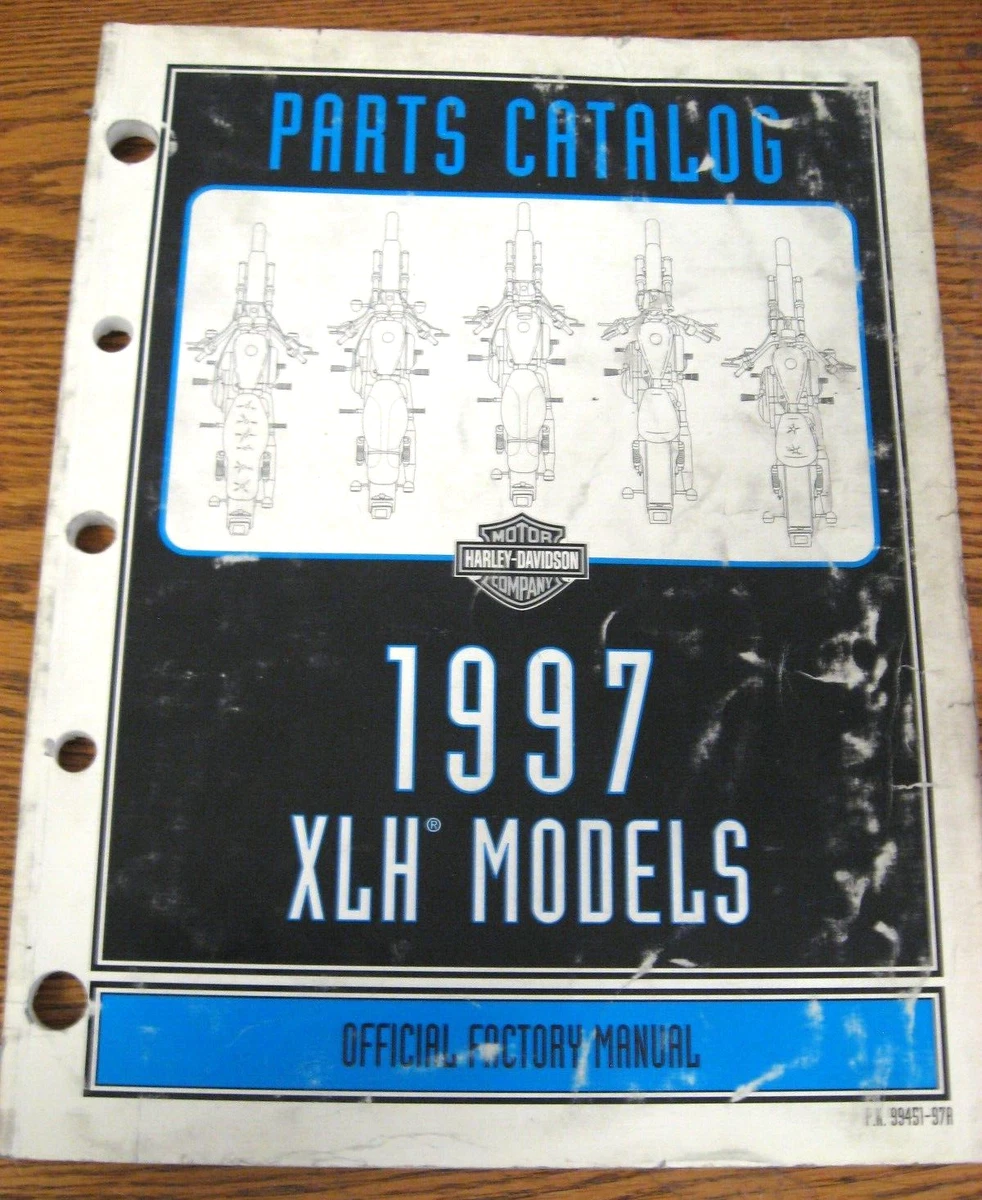 Harley-Davidson Motorcycle Manuals and Literature 1997 Year of