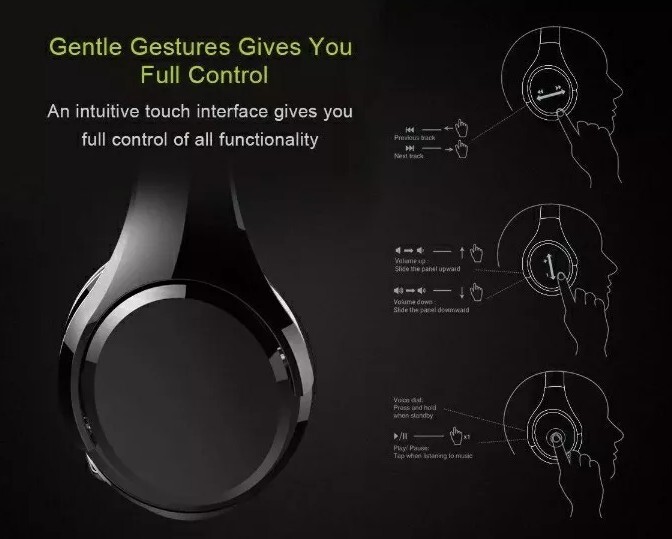 Zealot Headphones B21 Zealot B21 Noise Cancelling Deep Bass