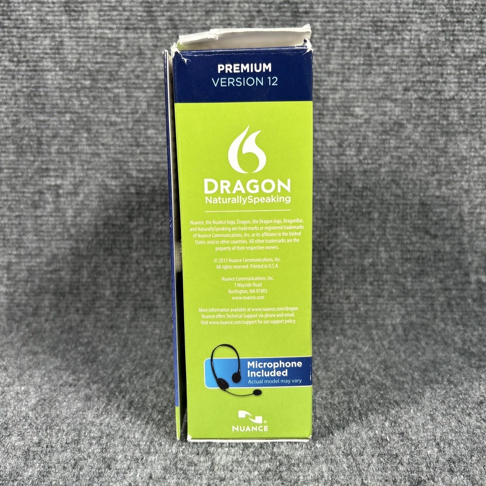 Nuance Dragon NaturallySpeaking Version 12 Premium (Retail) for Windows Open Box - Image 3 of 4