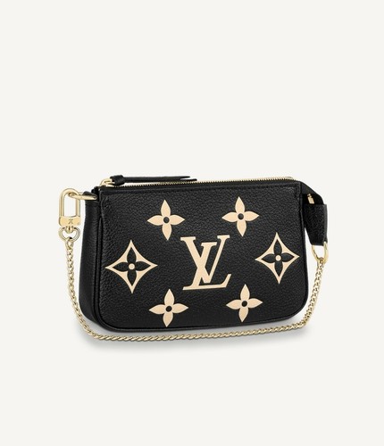 Louis Vuitton empreinte leather monogram Mini Pochette Accessories Clutch  M80732 | eBay
