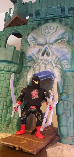 Motu Masters Zubehör Er-man Ninjor Waffen Set Bogen Nunchaku Schwert costum Motu Masters Zubehör Er-man Ninjor Waffen Set Bogen Nunchaku Schwert costum