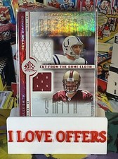 2005 REFLECTIONS PEYTON MANNING JERSEY ROOKIE ALEX SMITH HOLO FOIL C STORE NAME