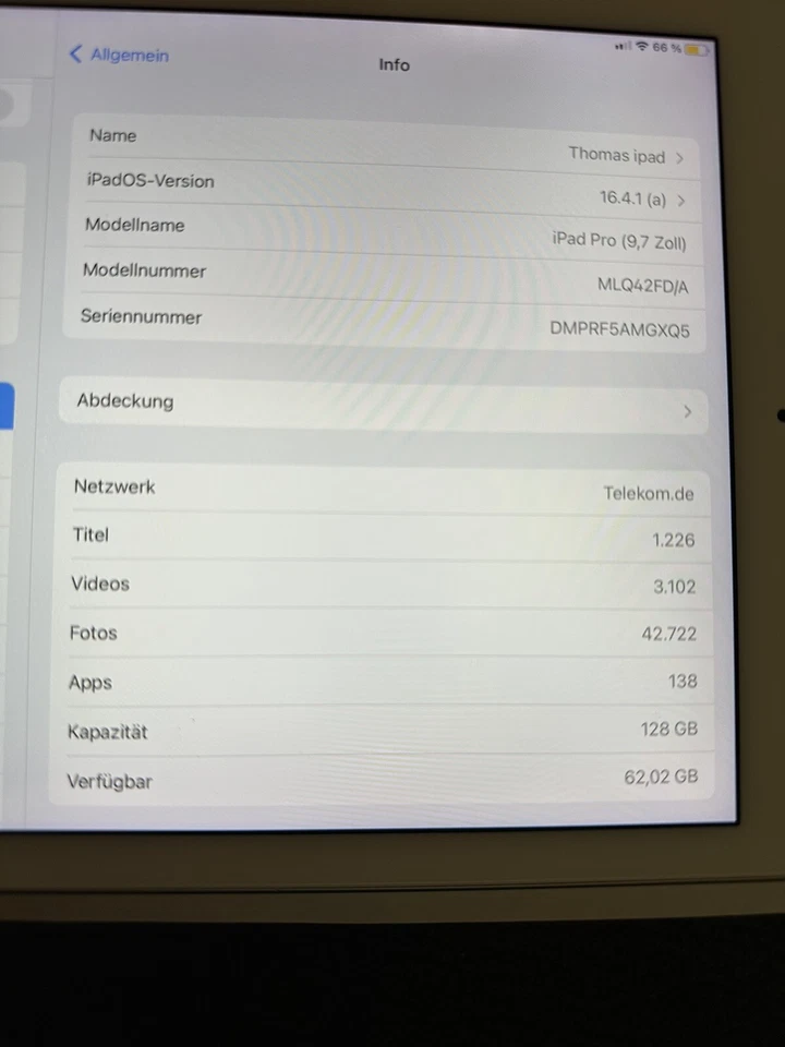 Apple iPad Pro 9.7-inch · 128GB · Cellular, Foto 4 von 5