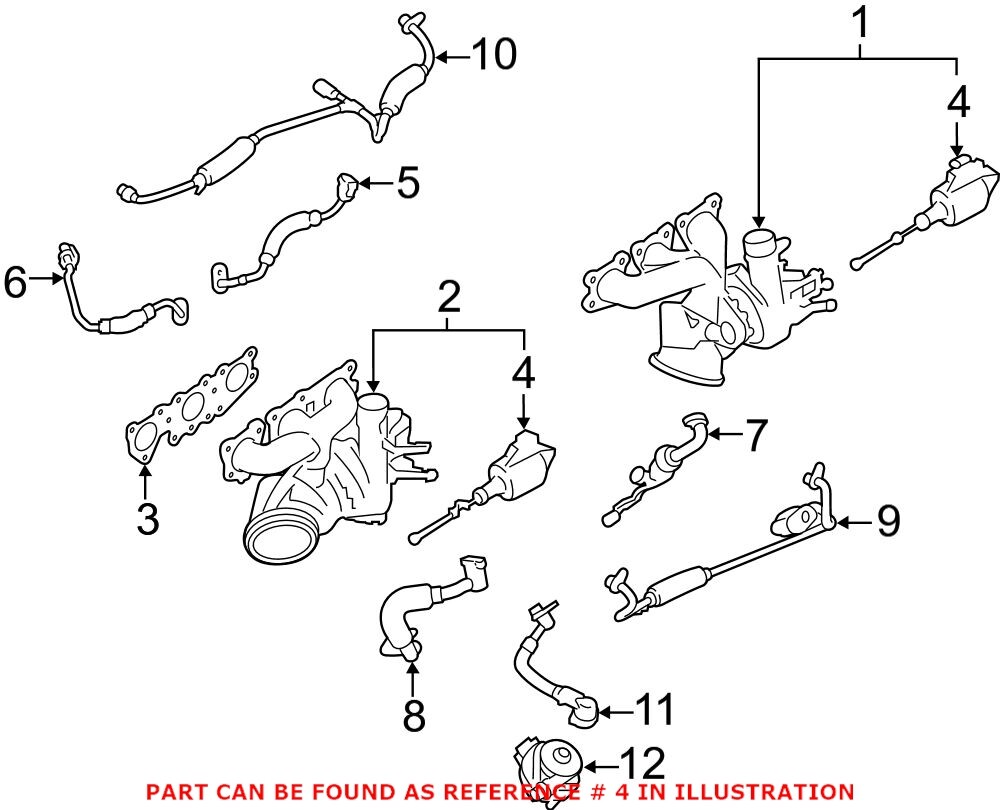Genuine OEM Turbocharger Wastegate Actuator for BMW 11657850453 eBay