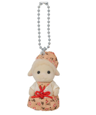 Sylvanian Families Calico Critters Sheep Baby Keychain Key Ring From ...