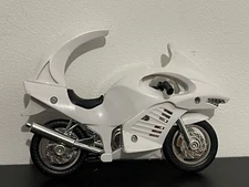 Mighty Morphin Power Rangers White Shark Cycle Bike 1995 Bandai Vintage