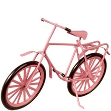 Large Pink Bicycle B0122 Town Square Miniatures Dollhouse