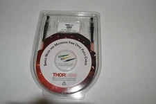 THORLABS M38L02 SINGLE MODE & MULTIMODE FIBER OPTIC PATCH CABLES - NEW (LWP17)