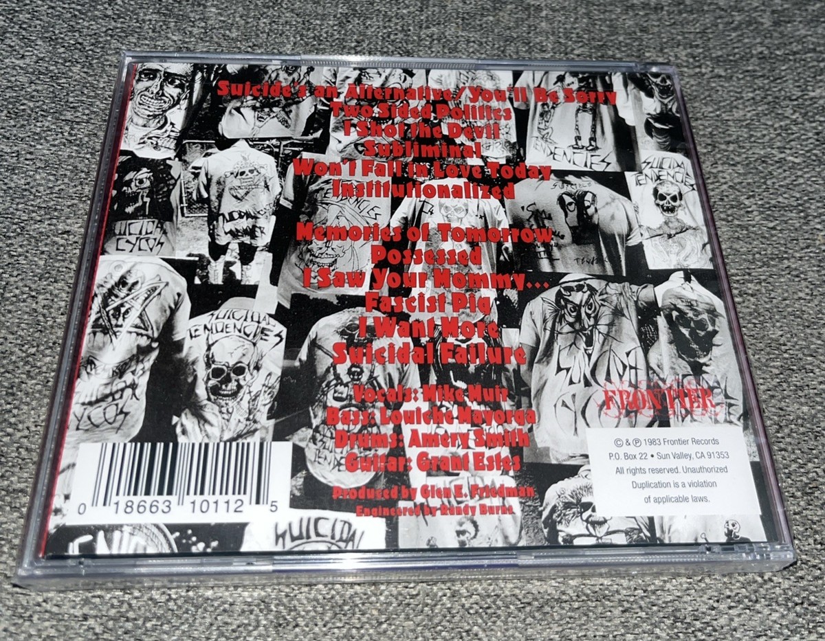 Suicidal Tendencies by Suicidal Tendencies (New CD)⭐️Buy Any 3