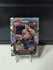 Carlos Ulberg Rookie Card Cracked Ice 2023 Panini Prizm