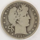 1894 O Barber Half Dollar