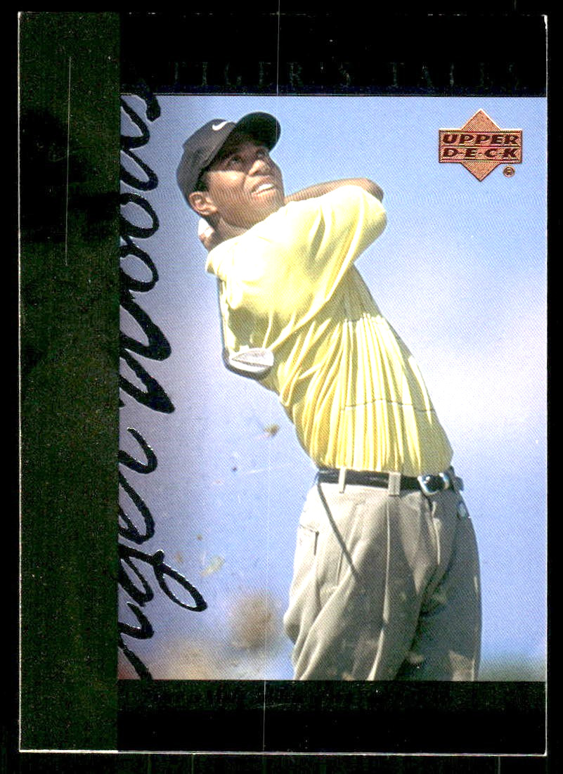 2001 Upper Deck Tiger's Tales #TT16 Tiger Woods golf card