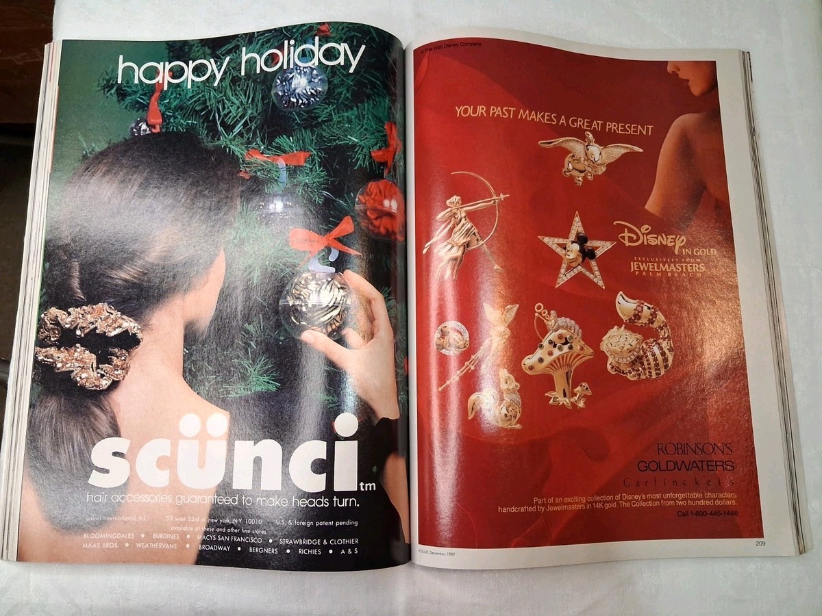 vogue paris1987 スーパーモデル LINDA 小冊子広告付き vogue
