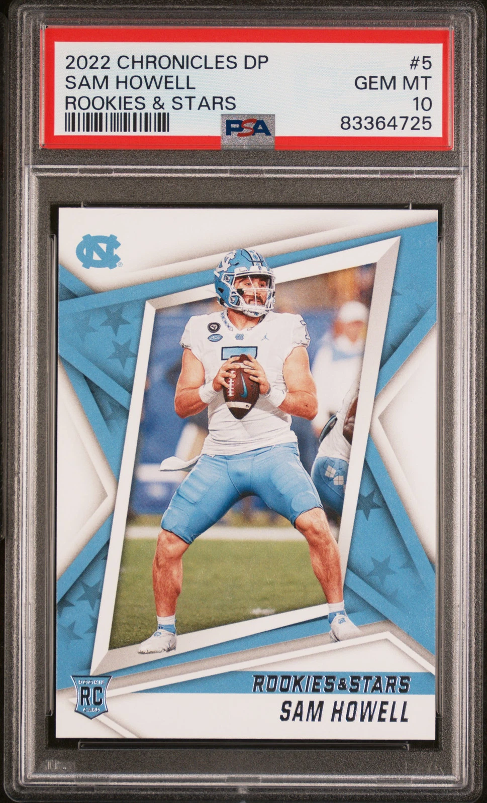 Sam Howell Panini Chronicles Draft Picks Rookies & Stars #5 Base