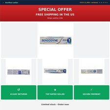Sensodyne Repair Protect Toothpaste with Fluoride 70 gm - 1 Pack
