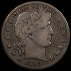 1893 O 50C Barber Half Dollar Circulated Coin