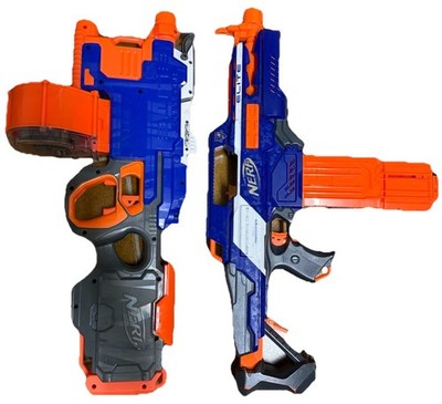 Nerf Hyperfire & Nerf Rapidstrike Blaster Gebraucht