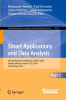 Smart Applications And Data Analysis Mohamed Hamlich