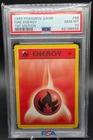 1999 Pokemon Fire Energy Base Set Shadowless 1st Edition 98/102 PSA 10 GEM MT