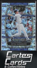 Ryne Sandberg 2022 Panini Select #51 Scope Prizm Chicago Cubs Hall of Fame