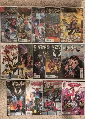 Spider-Man Renew Your Vows LOT 1 2 3 4 5 6 7 8 9 10 11 12 13 14 Marvel X-Men Run