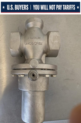 #ad Samson Pressure Regulating Valve 441B 1 Inch NPT 3 30 PSI CL 250 C $551.25