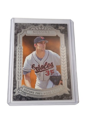  MIKE MUSSINA #BG-16 2014 Topps Baseball Insert Before They Were Great Orioles