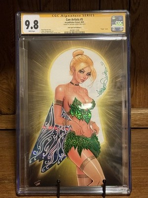 Con Artist #5 Tinkerbell Spot Foil Embossed CGC 9.8 SS Nathan Szerdy