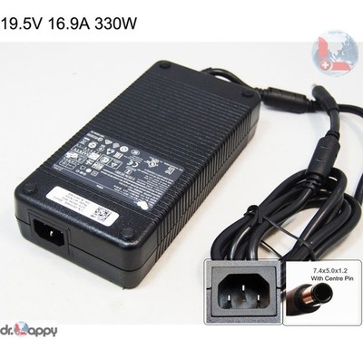 330W 7.4mm AC Adapter Power Charger for Dell Alienware Area-51m R2 P38E P38E002