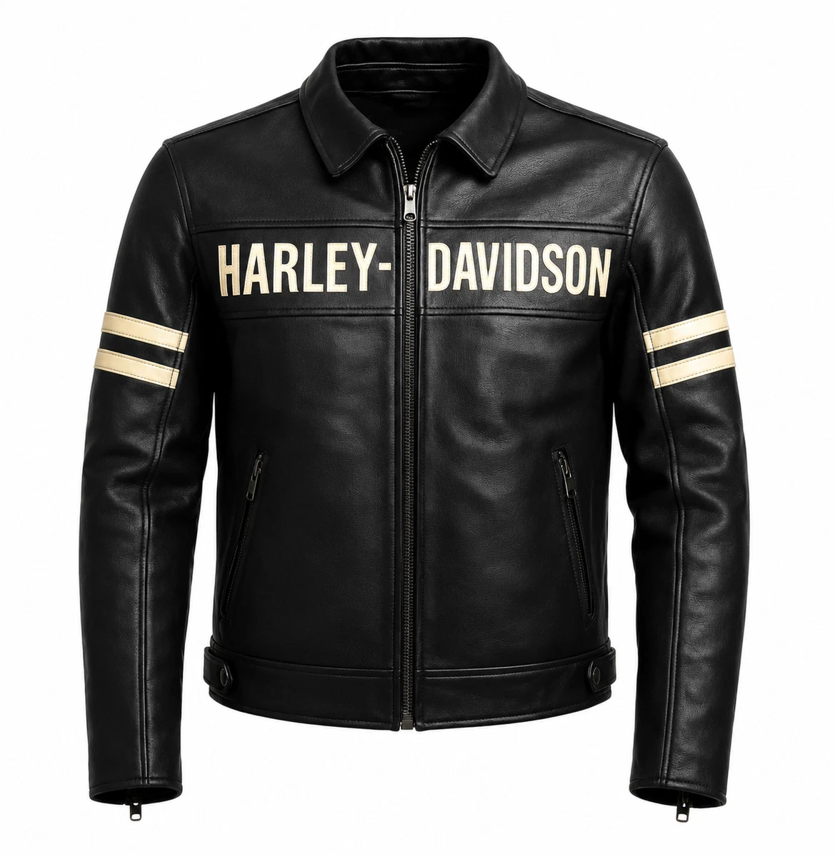 Harley-Davidson Size XL Leather Outer Shell Coats, Jackets & Vests