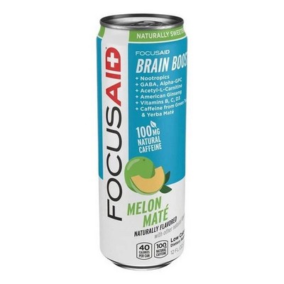 Focusaid Plus Melon Mate 12 Oz(Case Of 12)