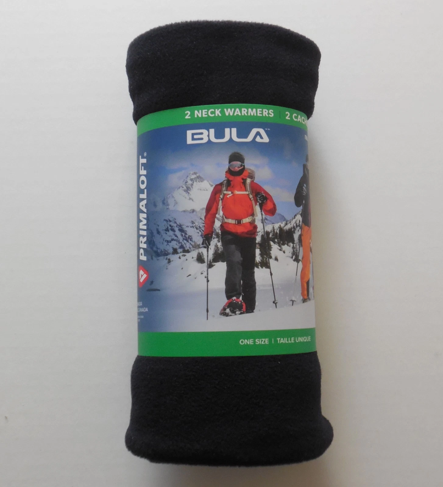 Bula Primaloft 2 Neck Warmers Unisex One Size New