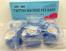 Tattoo Pen Covers Waterproof Disposable for Wireless Machines 200pc Hold Tape