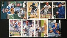 Lot of 9 x 1994 Upper Deck Collector's Choice MLB Baseball Cards
