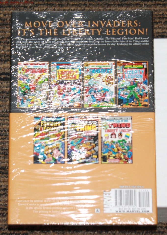 Marvel Premeire Classic The Thing: Liberty Legion DM 650 PR NEW SEALED - Image 2 of 2