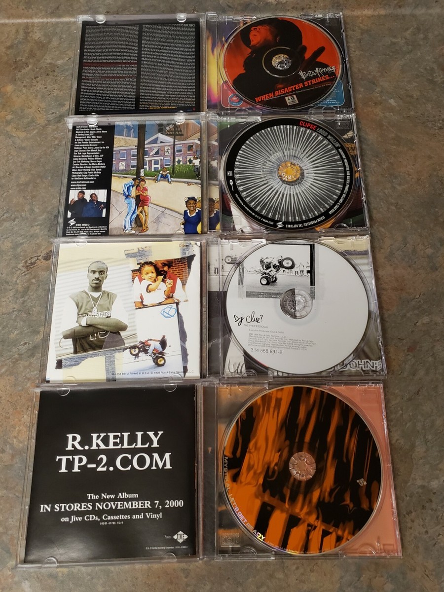 12) RAP/HIP-HOP CD LOT EACH WITH CASE AND ARTWORK INCLUDED 12) RAP/HIP-HOP CD LOT EACH WITH CASE AND ARTWORK INCLUDED
