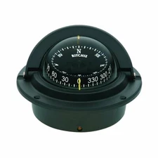 Ritchie Voyager Flush Mount 3 In CombiDamp Dial Compass Black F-83