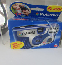 Polaroid Fun Shooter Flash Camera Disposeable Camera 27 Pics New